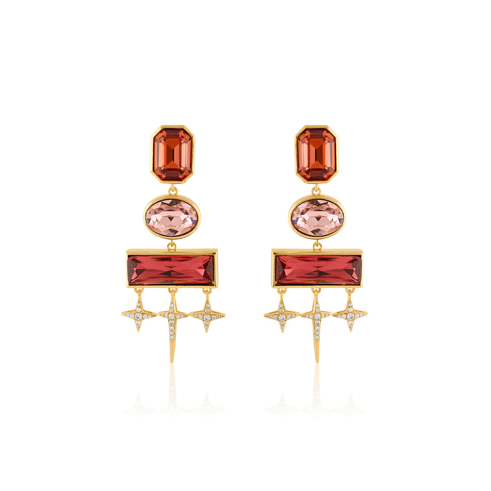 Stardust Pink Danglers