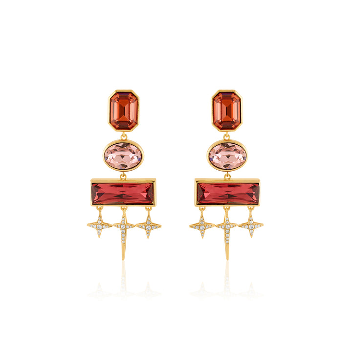 Stardust Pink Danglers