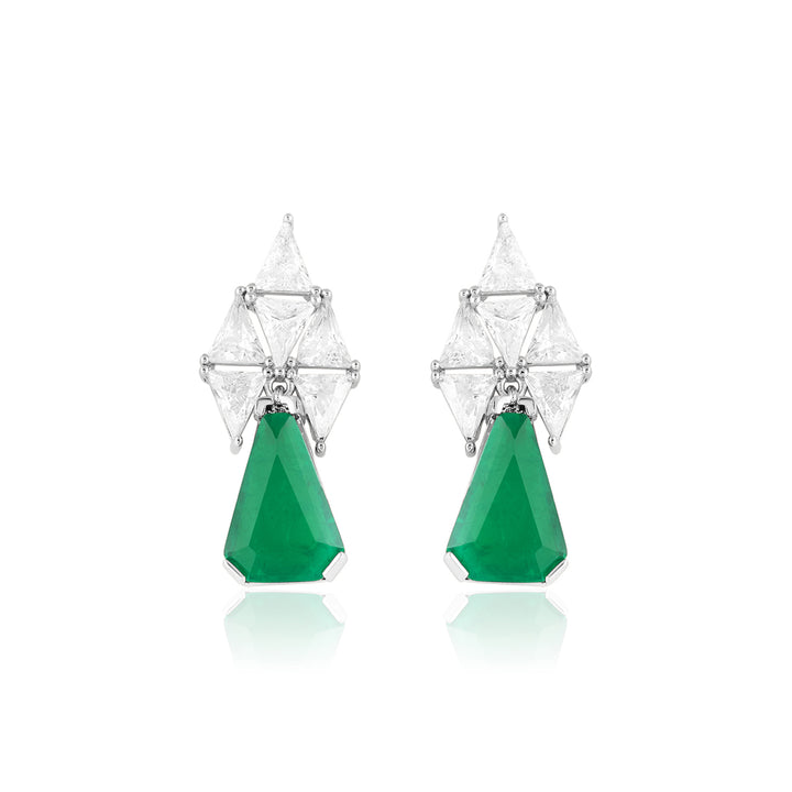 Chrysler Emerald Danglers