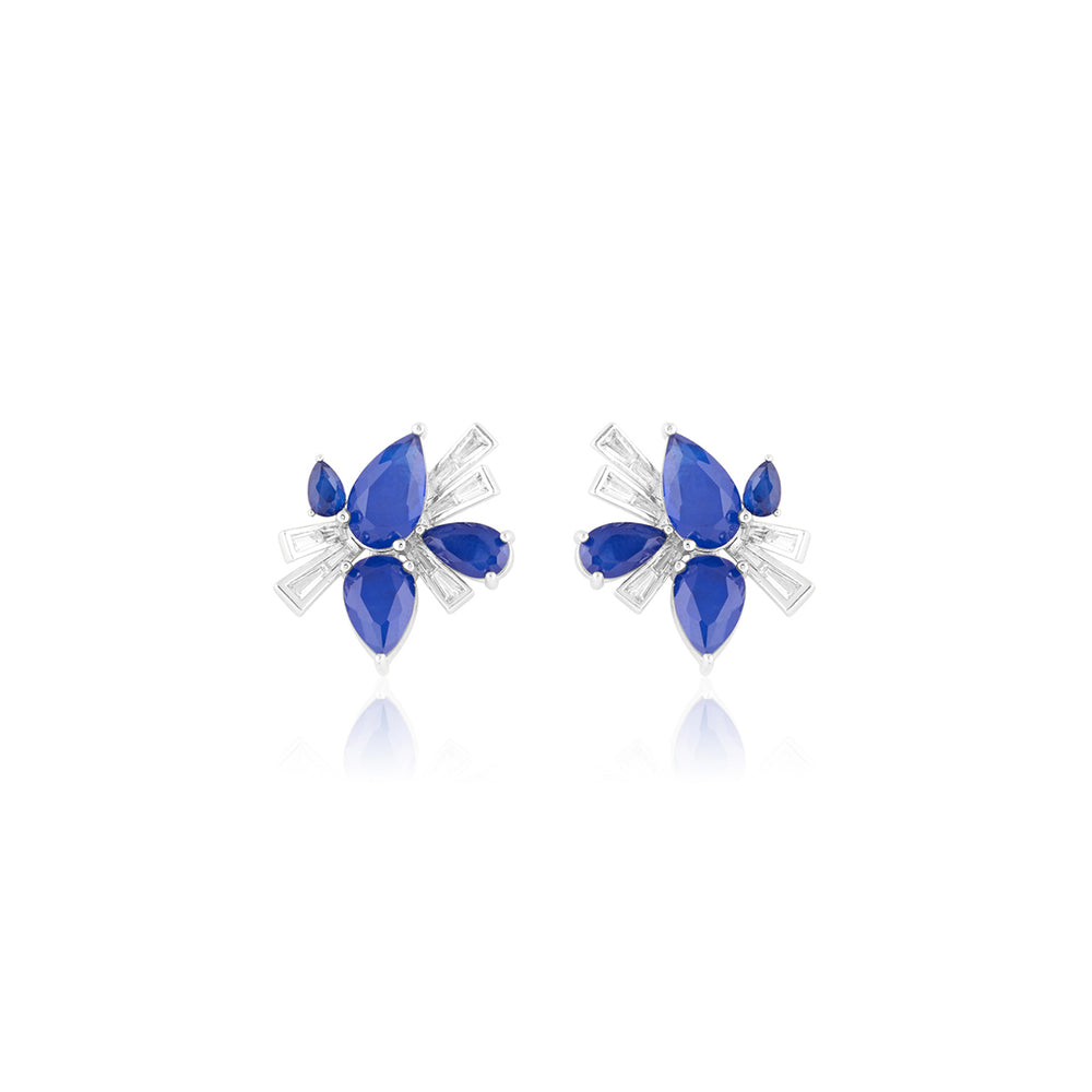 Octavia Sapphire Studs