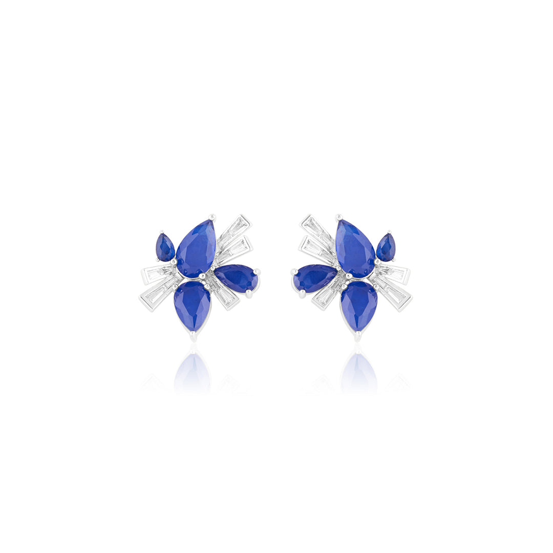 Octavia Sapphire Studs