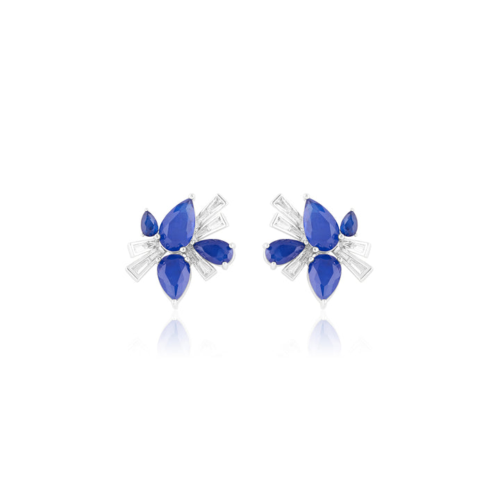 Octavia Sapphire Studs