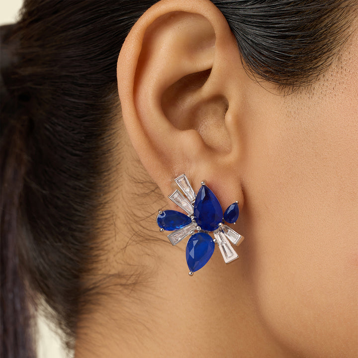 Octavia Sapphire Studs