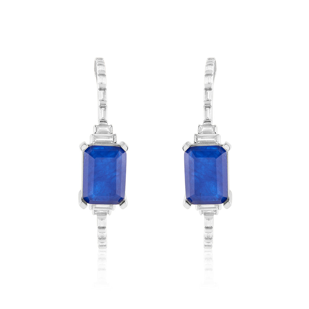 Aureline Sapphire Hoops