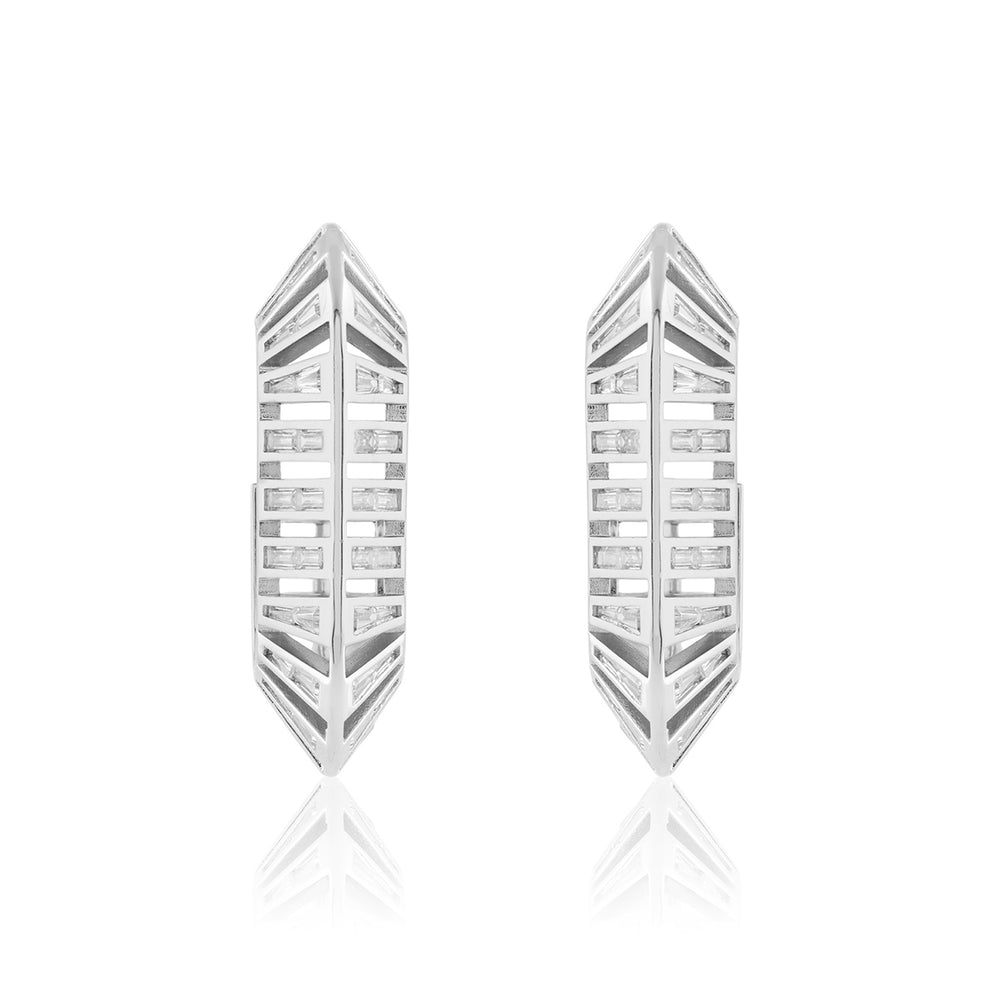Rhombo Diamante Hoops