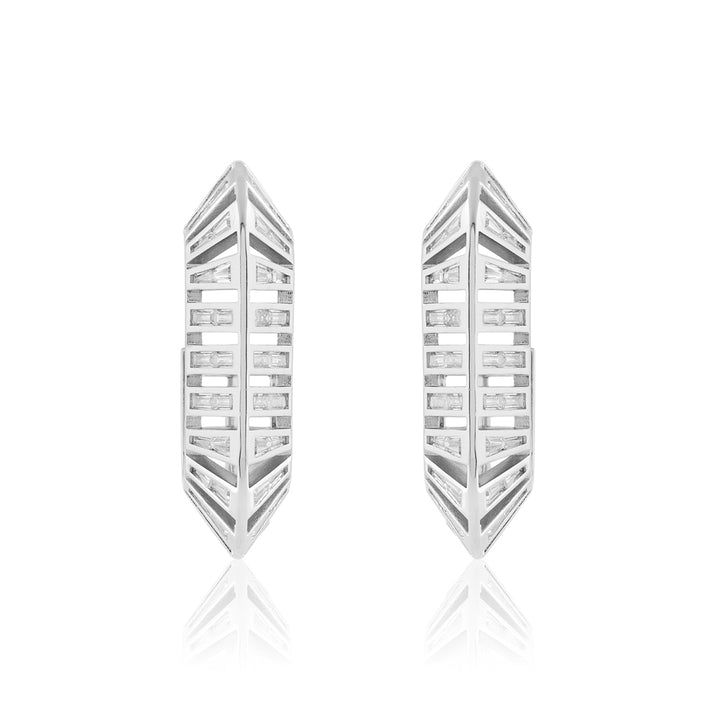 Rhombo Diamante Hoops