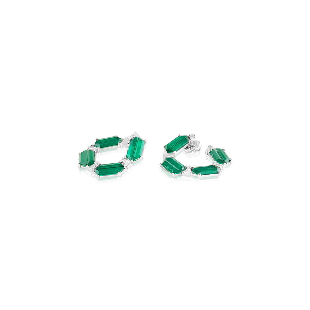 Forme Front Back Earrings