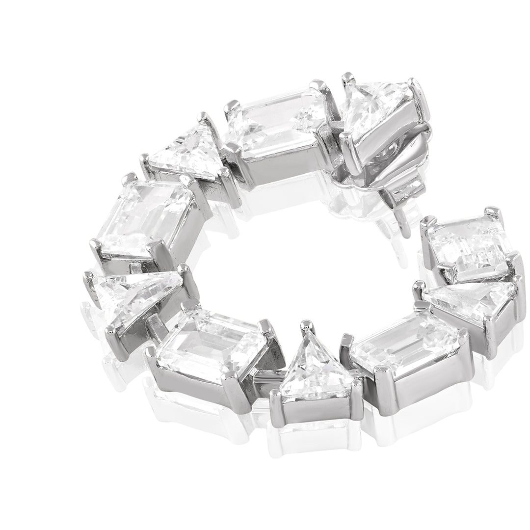 Opaline Front Back Earrings