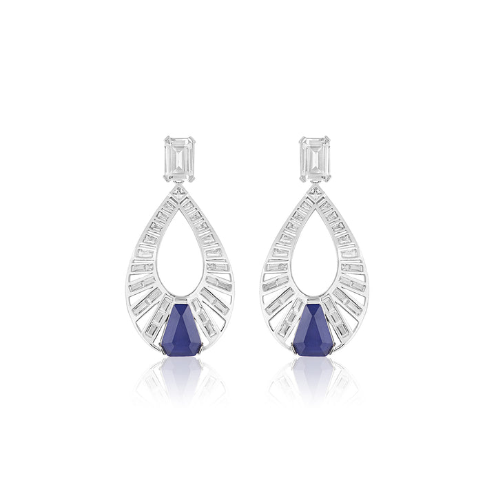Marquise Sapphire Danglers