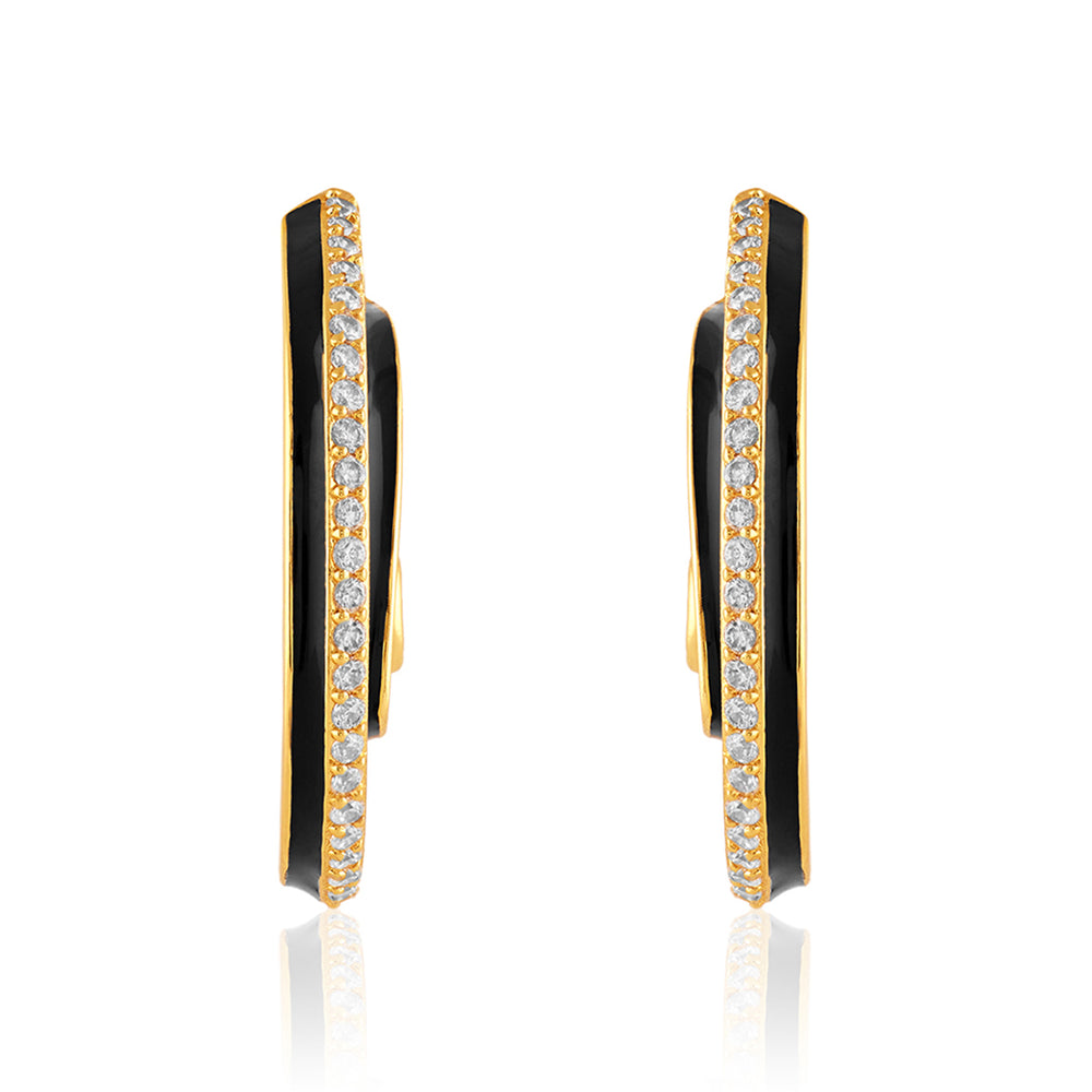 Notura Hoops In 18Kt Gold Plated