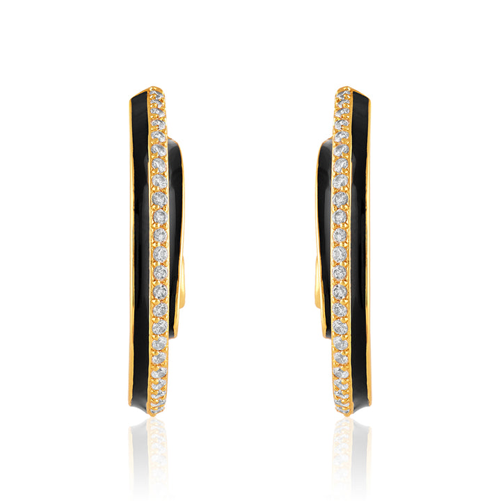 Notura Hoops In 18Kt Gold Plated