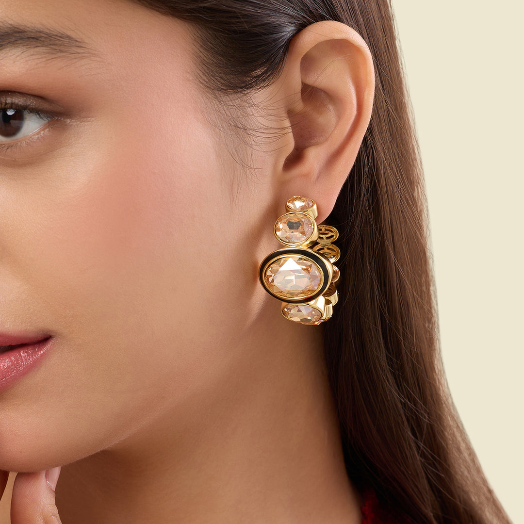Opalyn Statement Hoops