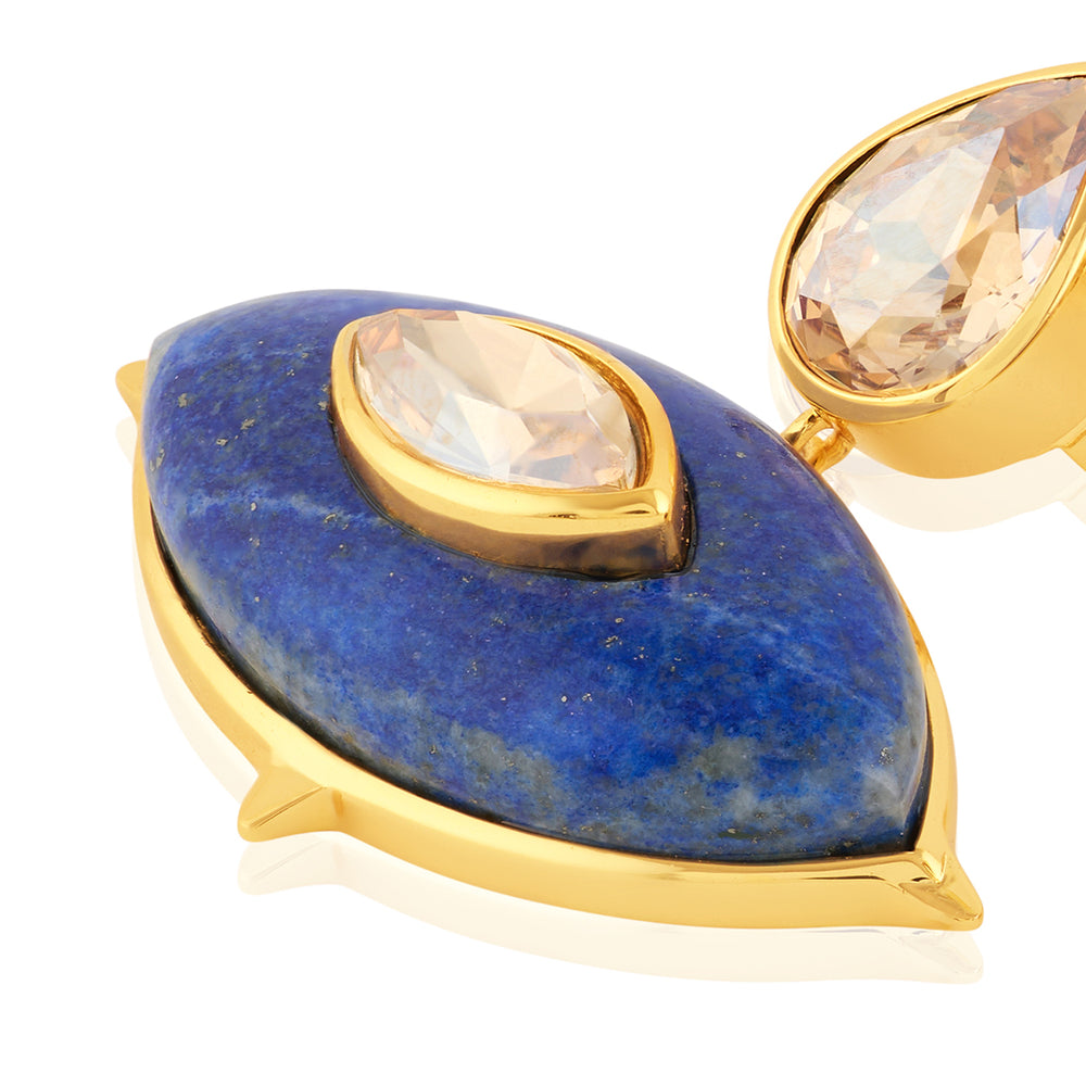 Rune Eye Drop Earrings