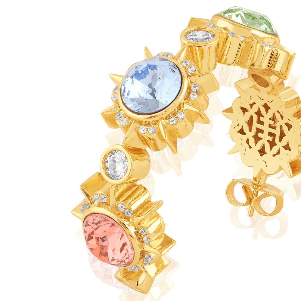 Aura Statement Hoops