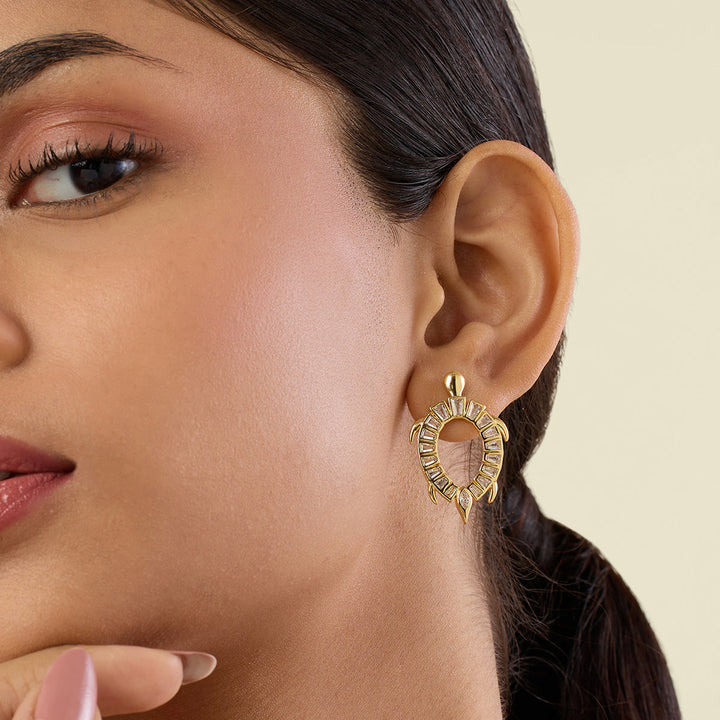 Kurma Statement Stud Earrings