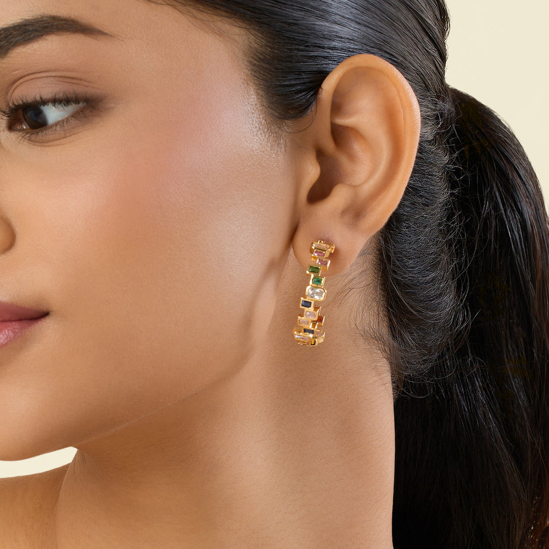 Bagheera Hoop Earrings
