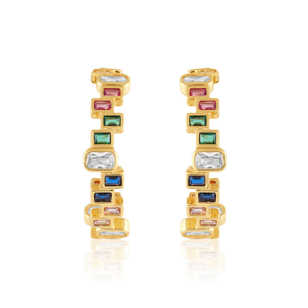 Bagheera Hoop Earrings