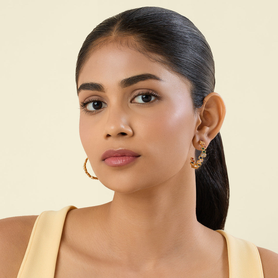 Bagheera Hoop Earrings