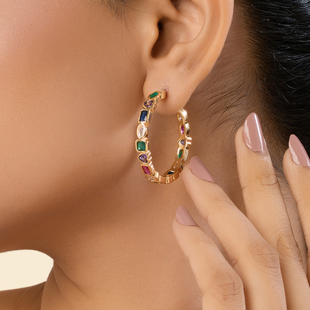 The Keepsake Multi-Coloured Earring