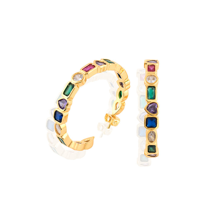 The Keepsake Multi-Coloured Earring