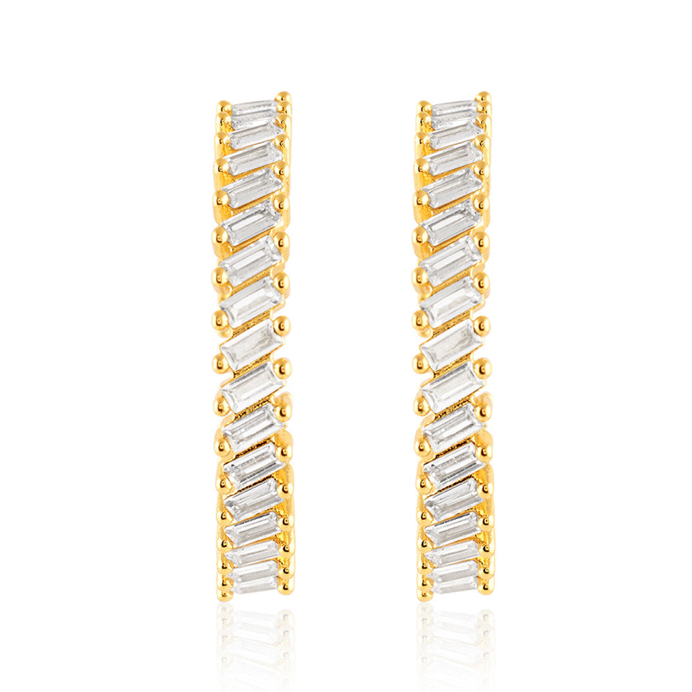 Golden Tales Yellow Earrings