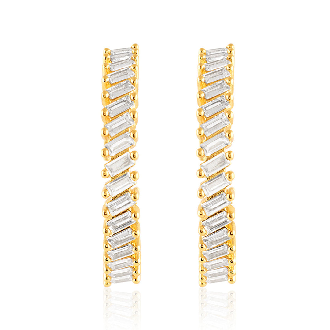 Golden Tales Yellow Earrings