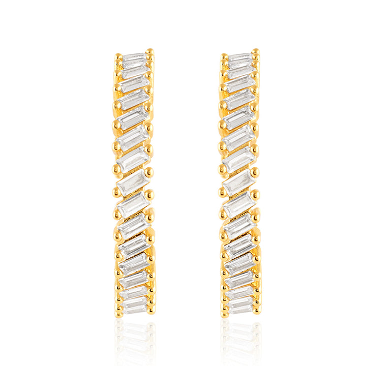 Golden Tales Yellow Earrings