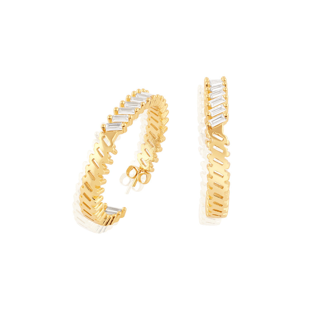 Golden Tales Yellow Earrings