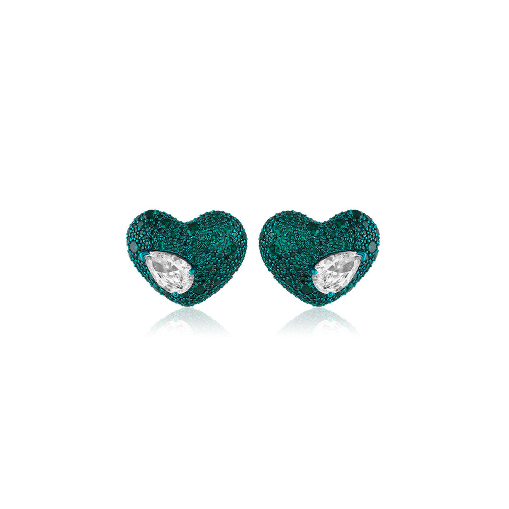 Aurelia Emerald Stud Earrings