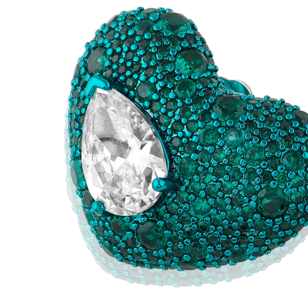 Aurelia Emerald Stud Earrings