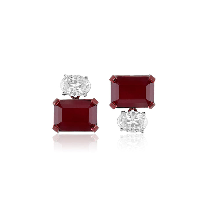 Vivienne Ruby Earrings