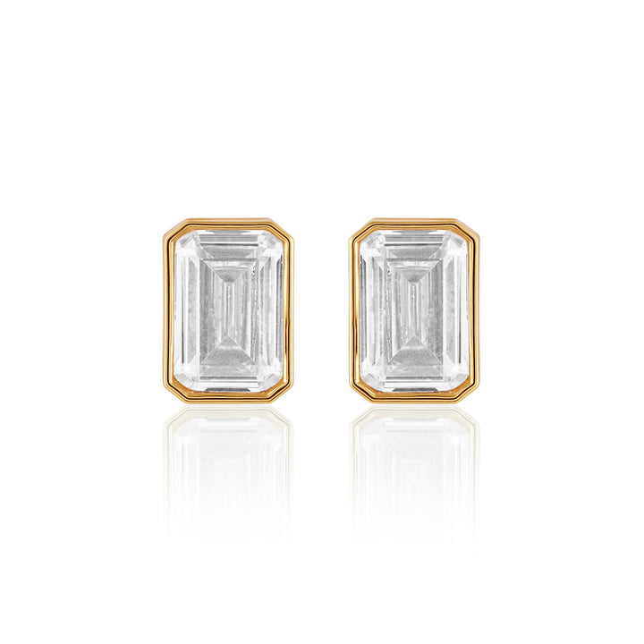 Valencia Opaline Stud Earrings