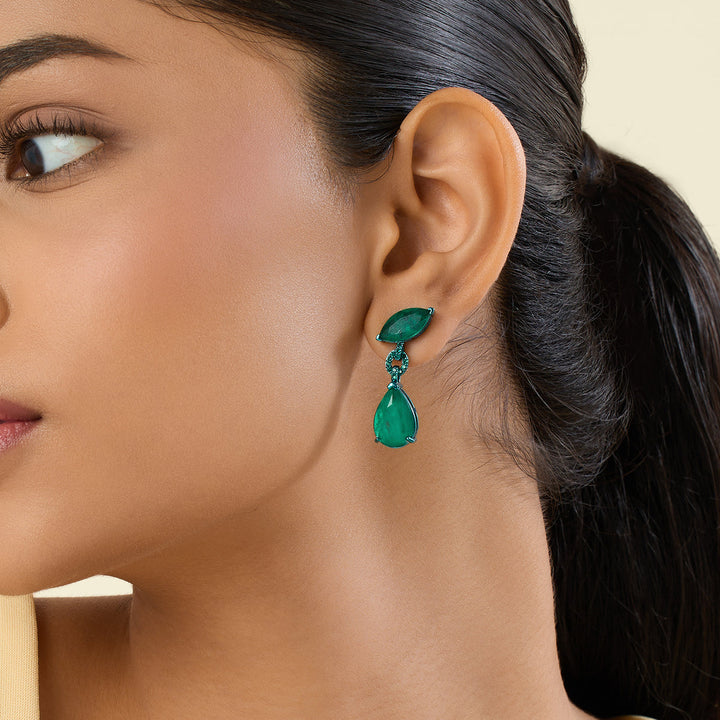 Isolde Emerald Earrings
