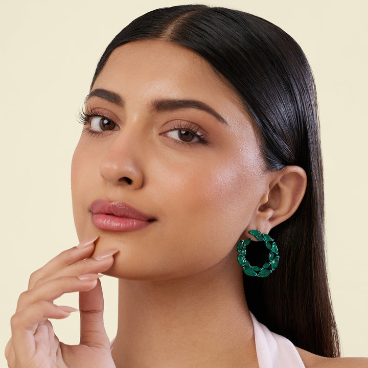Estelle Emerald Earrings