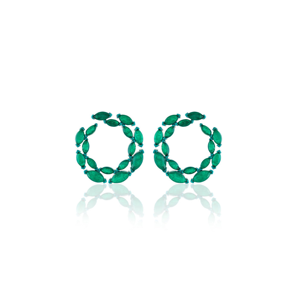 Estelle Emerald Earrings