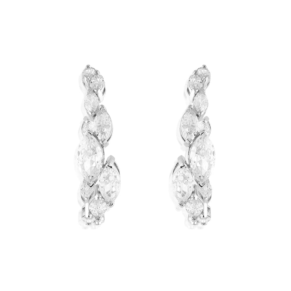 Celeste Opaline Hoop Earrings