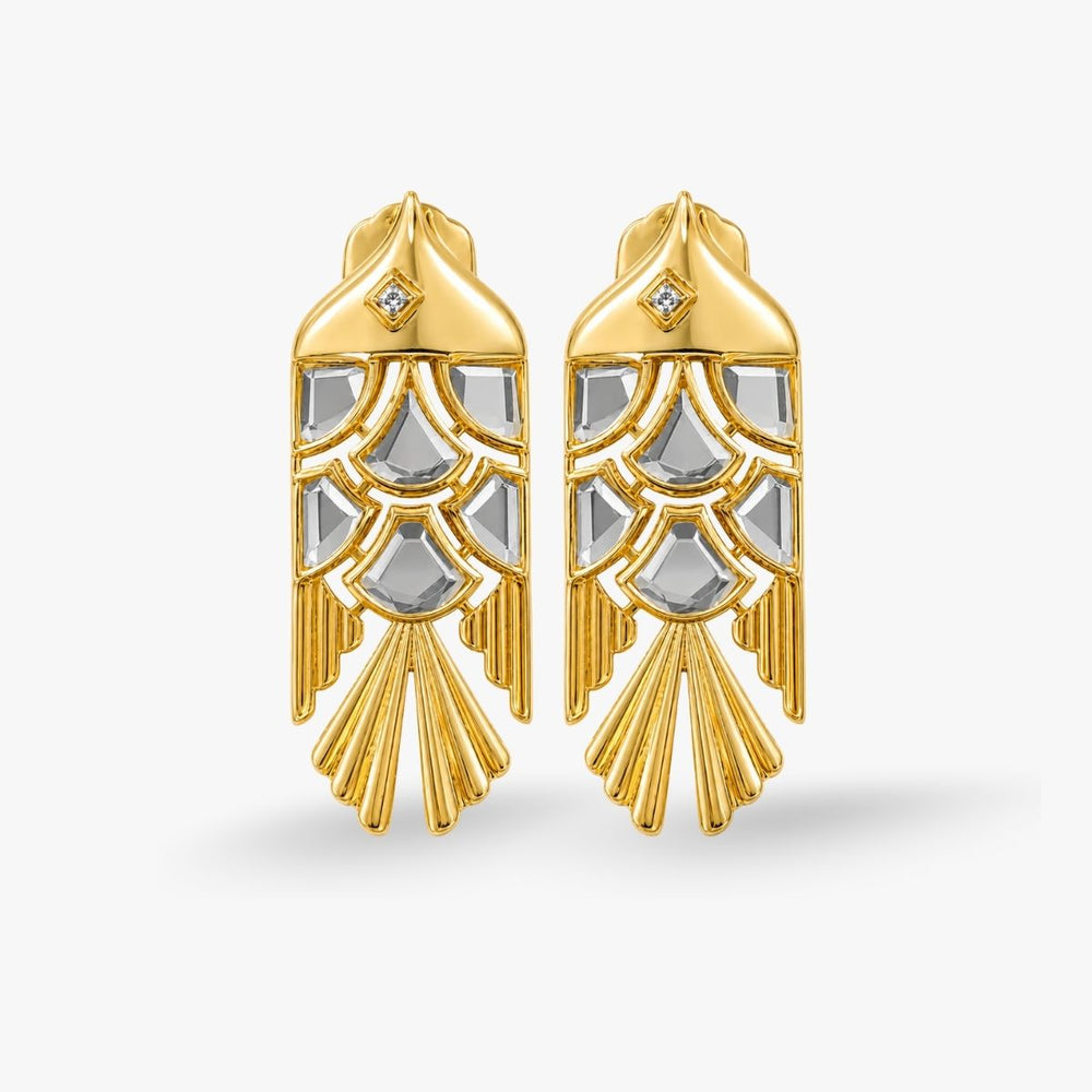 Palma Mirror Statement Danglers
