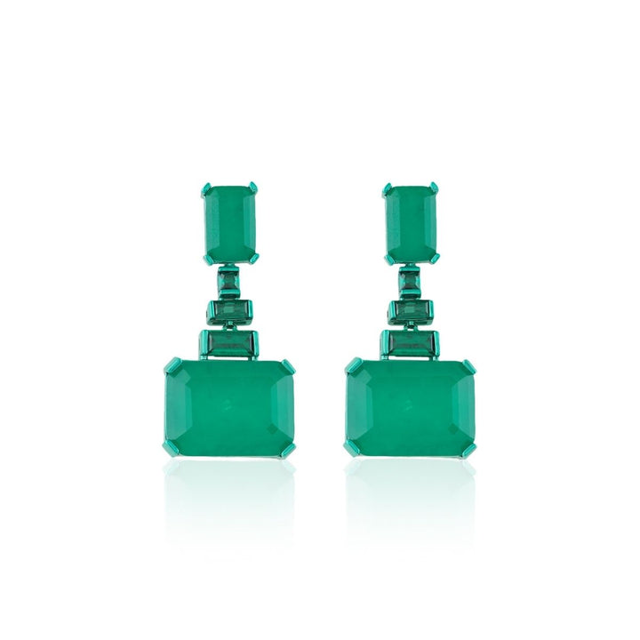 Shalom Emeralds Botox Danglers