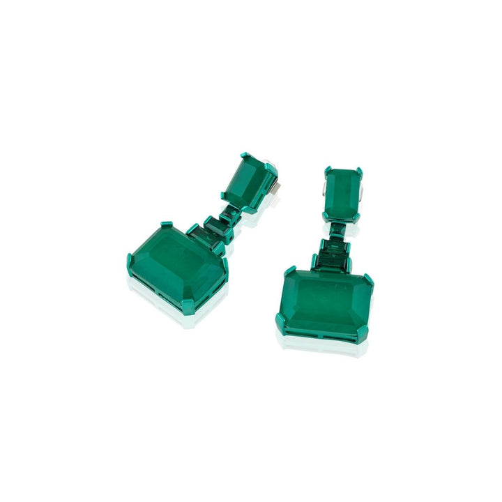 Shalom Emeralds Botox Danglers
