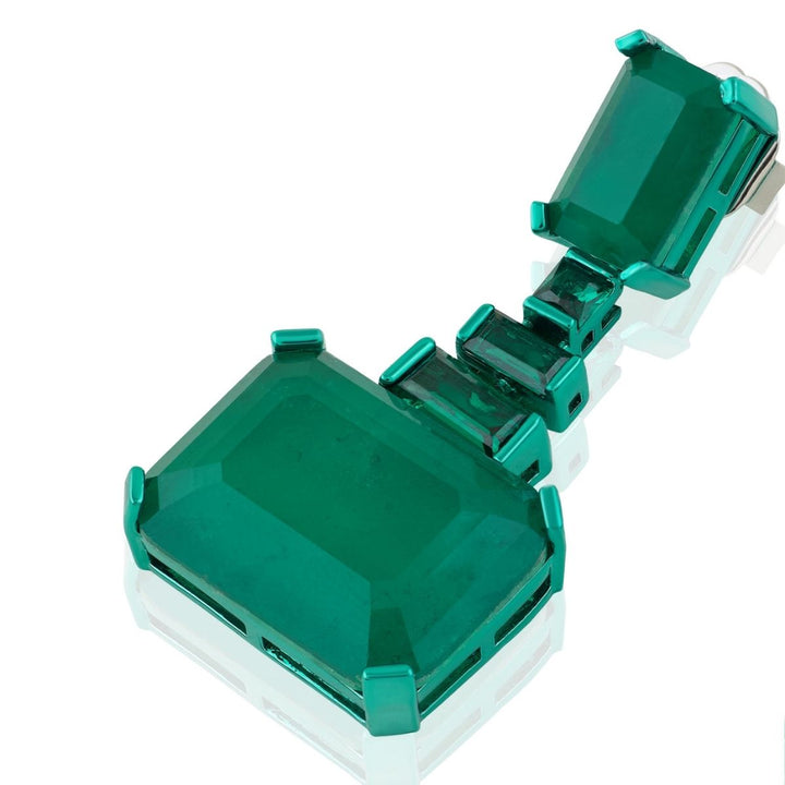 Shalom Emeralds Botox Danglers