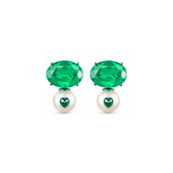 Arive Emerald Pearl Botox Studs