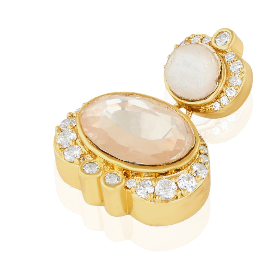 Polki Maharani Drop Earrings