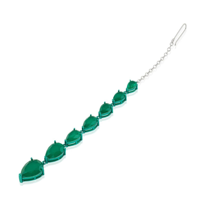 Emeraldine Botox Maang Tikka
