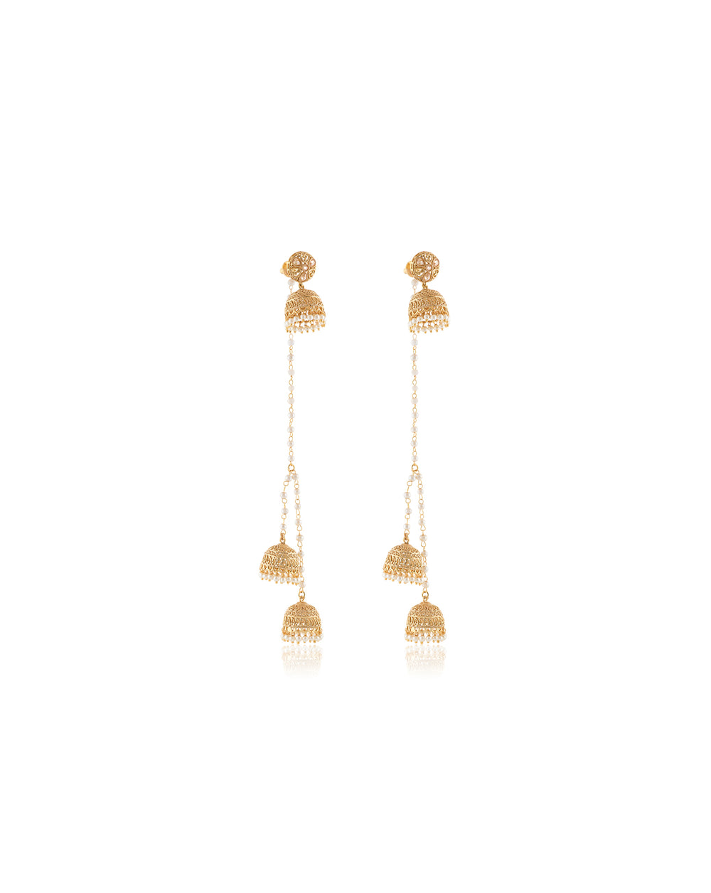 Rivani Temple Jhumka Earrings