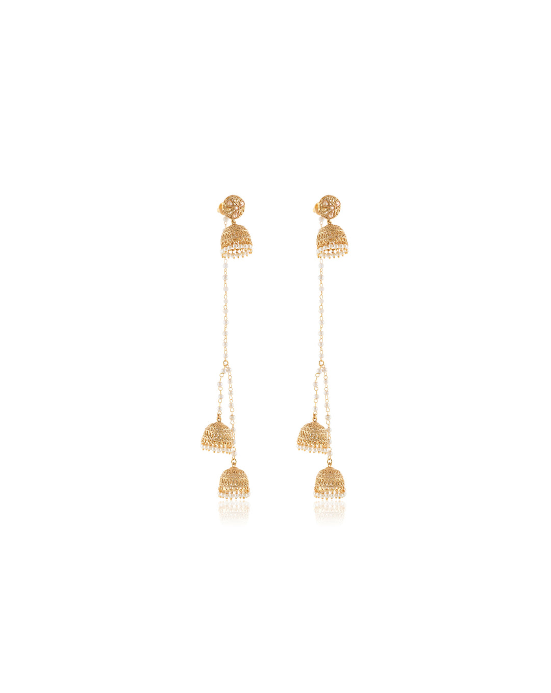 Rivani Temple Jhumka Earrings