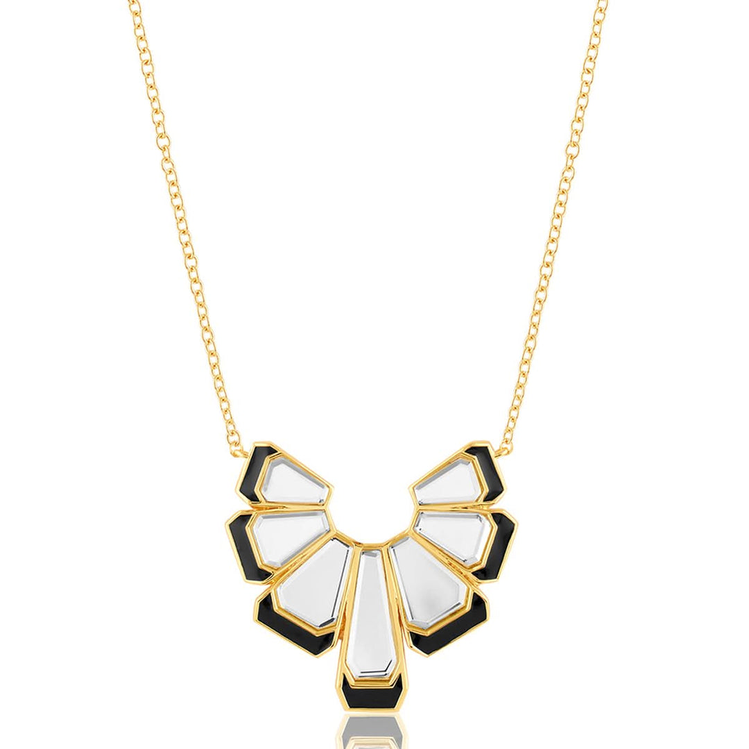 Ayaana Mirror Enamel Pendant