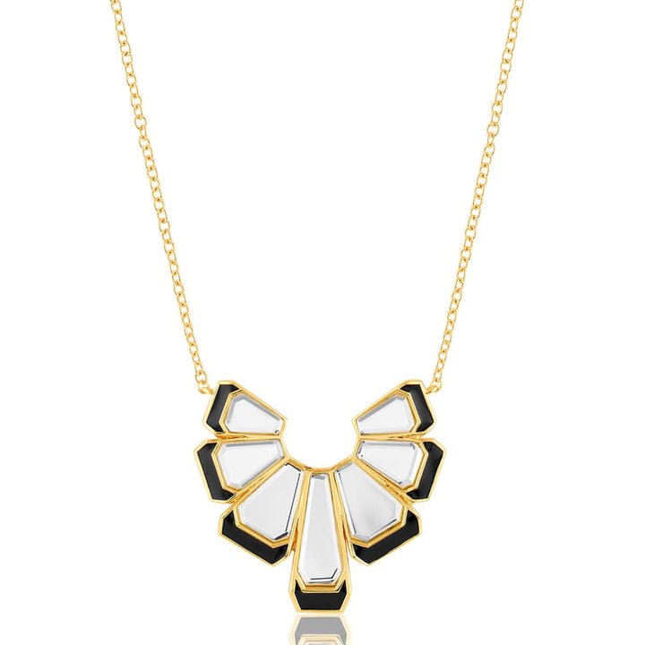 Ayaana Mirror Enamel Pendant