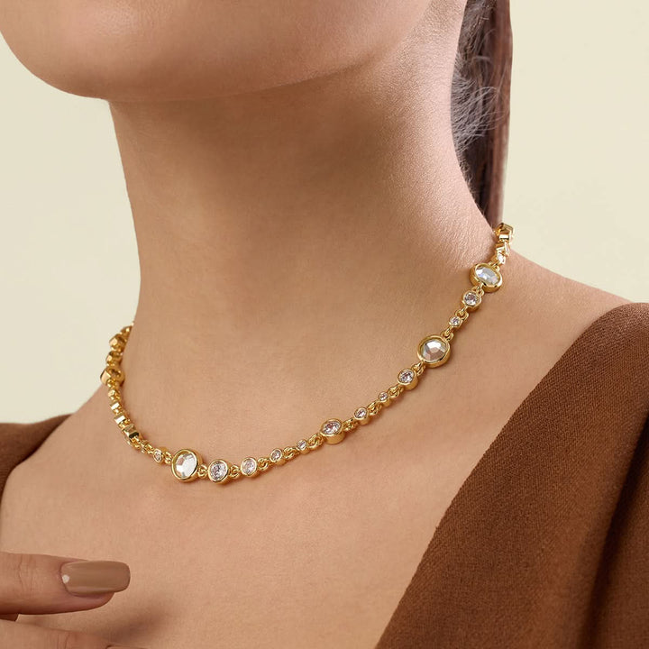 Modern Maharani Bolo Necklace/Headband