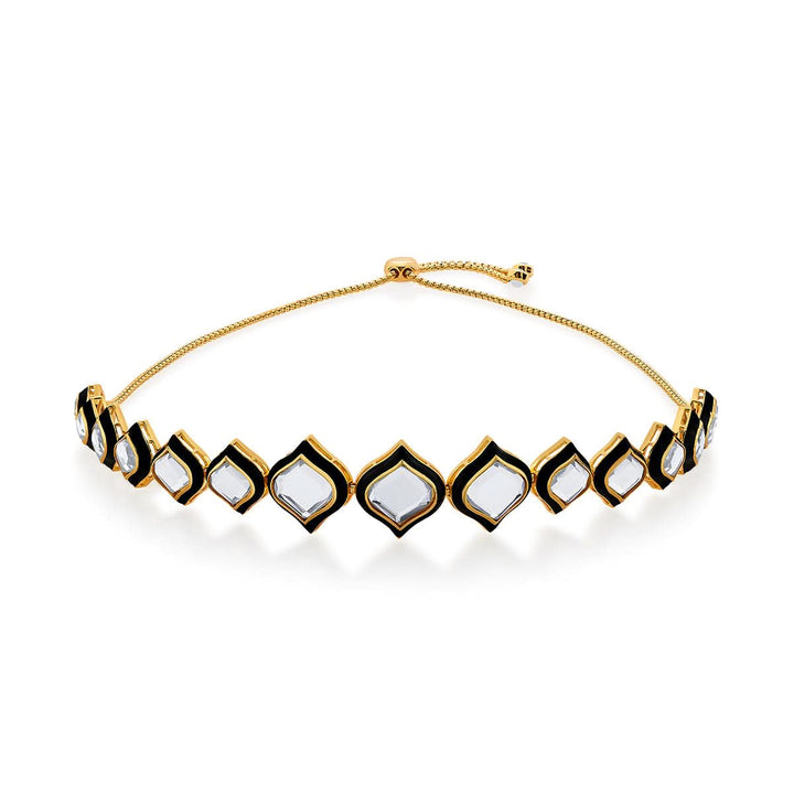 Amina Mirror Choker Necklace