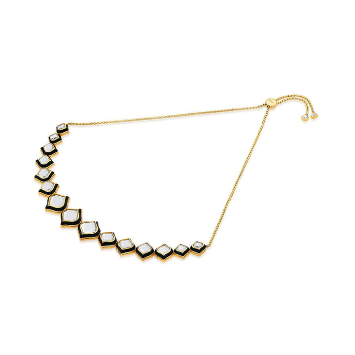 Amina Mirror Choker Necklace